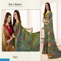VAISHALI ANANADA GEORGETTE GOOD LOOKING CLASSY SAREE COLLECTION