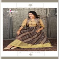 VAISHNAVI BY BONIE HEAVY SILK WITH JACKET KURTI CATALOG COLLECTION