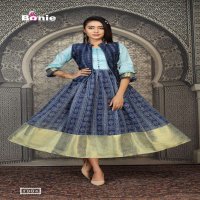 VAISHNAVI BY BONIE HEAVY SILK WITH JACKET KURTI CATALOG COLLECTION