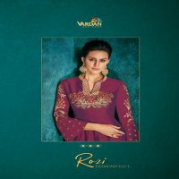 VARDAN ROZI DIAMOND VOL 1 SILK READY MADE LONG GOWN DESIGNS COLLECTION