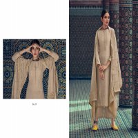 VARSHA FASHION SCARLET TUSSAR SILK WITH EMBROIDERY EXCLUSIVE DESIGN PRINT SALWAR SUITS