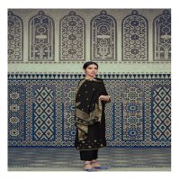 VARSHA FASHION SCARLET TUSSAR SILK WITH EMBROIDERY EXCLUSIVE DESIGN PRINT SALWAR SUITS