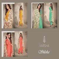 VARSHA FASHION SHLOKA SOFT CHANDERI EMBROIDERY SALWAR SUIT WITH COTTON DUPATTA