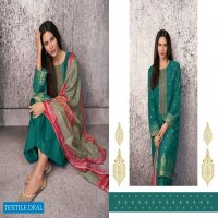 VARSHA PRESENT JASHN PURE MEENAKARI WOVEN EMBROIDERY PARTY WEAR SALWAR SUIT