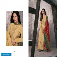 VARSHA PRESENT JASHN PURE MEENAKARI WOVEN EMBROIDERY PARTY WEAR SALWAR SUIT