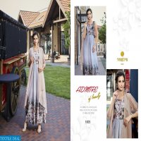 VASTRA MODA ZAREEN VOL 1 SATIN VISCOSE DIGITAL PRINT GOWN STYLE KURTI