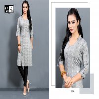 VF INDIA QUEEN HANDLOOM COTTON PRINTED FORMAL WEAR KURTI WHOLESALER