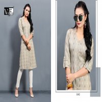 VF INDIA QUEEN HANDLOOM COTTON PRINTED FORMAL WEAR KURTI WHOLESALER