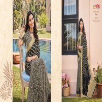 VIPUL CREPEY COLLA JOYFULL ELEGANT LOOK STANDARD COLOUR CRAPE SAREE CATALOGS