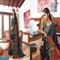 VIPUL LAUNCH STYLE GEORGETTE AND BRASSO MULTI FABRIC SAREE ONLINE SHOPPING