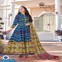 VIRASAT PRESENTS MAYURI KILLER SILK DESIGNER LONG GOWN PARTY WEAR EXCLUSIVE COLLECTIONS READYMADE SUITS