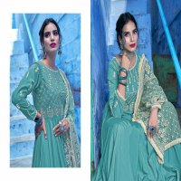 VIRASAT VOL 10 MASLIN LUCKNOWI WORK LONG GOWN STYLE SALWAR KAMEEZ