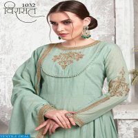 VIRASAT VOL 8 1031-1036 SERIES NEW DESIGNER GOWN EXCLUSIVE COLLECTION DEALER