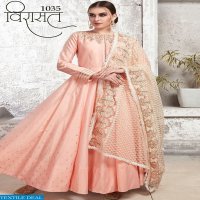 VIRASAT VOL 8 1031-1036 SERIES NEW DESIGNER GOWN EXCLUSIVE COLLECTION DEALER