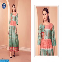 VITARA FASHION LAUNCH COCKTAIL EXCLUSIVE DESIGNER GOWN SILK PRINTS KURTI