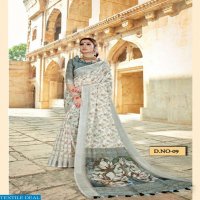 Vaamika Vastram Vol-1 Wholesale Shopping Linen Sarees