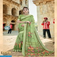 Vaamika Vastram Vol-1 Wholesale Shopping Linen Sarees