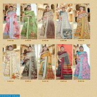 Vaamika Vastram Vol-1 Wholesale Shopping Linen Sarees
