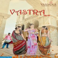 Vaamika Vastram Vol-1 Wholesale Shopping Linen Sarees