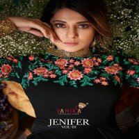 Vamika Jenifer Vol-1 Wholesale Designer Gown With Dupatta