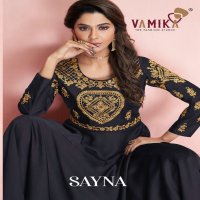 Vamika Sayna Wholesale Designer Gowns Collection
