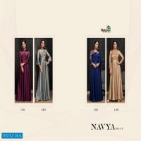 Vardan navya vol-15 Wholesale Ready made handwork Gowns