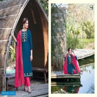 Viana Sobia Wholesale Angori Silk Dress Material