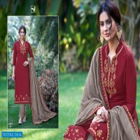 Viana Sobia Wholesale Angori Silk Dress Material