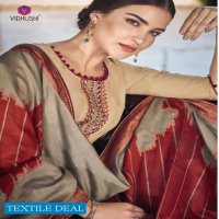Vidhushi Handweave Wholesale Pure Viscose Muslin Silk Dress
