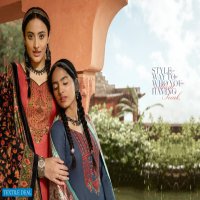 Viona Ajrak Wholesale Heavy Euro Wool Wholesale Winter Dress Material