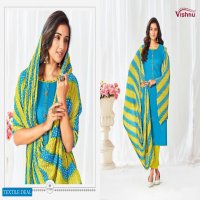Vishnu Bandhani Wholesale Modal Silk Dress Material