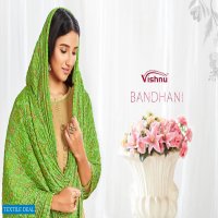 Vishnu Bandhani Wholesale Modal Silk Dress Material