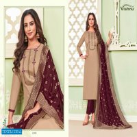 Vishnu Gehnaa Wholesale Cotton Work Dress Material