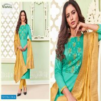 Vishnu Gehnaa Wholesale Cotton Work Dress Material