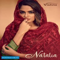 Vishnu Natalia Wholesale Embroidered Dress Material