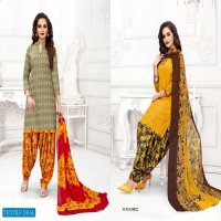 Vishnu Print Cotton Plus Wholesale Dress Material