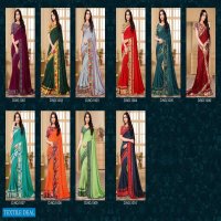 Vranda Fashion Impression Wholesale Vichitra Silk Saree