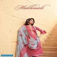Vridhee Fashion Makhmali Pure Cotton Dress Material