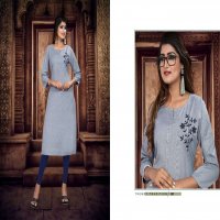 Vrunda Tex Meera Wholesale Reyon Kurtis