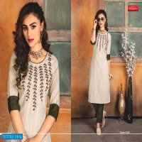 WANNA PRESENTING CHAKOR RAYON SLUB EXCLUSIVE STYLISH KURTI WITH PANT SELLER