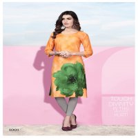 WATERMELON KISSMISS NX RAYON STRAIGHT LONG KURTI COLLECTION