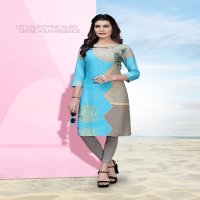 WATERMELON KISSMISS NX RAYON STRAIGHT LONG KURTI COLLECTION