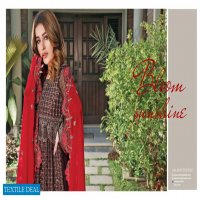 Wijdan Royal Touch Embroidered Chiffon Collection Wholesaler In India