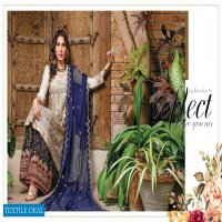 Wijdan Royal Touch Embroidered Chiffon Collection Wholesaler In India