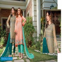 Wijdan Royal Touch Embroidered Chiffon Collection Wholesaler In India