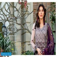 Wijdan Royal Touch Embroidered Chiffon Collection Wholesaler In India