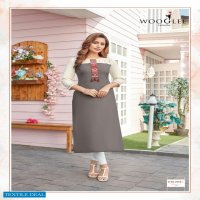 Wooglee Barbella Vol-6 Wholesale Full Stitch Kurtis