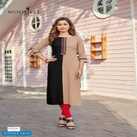 Wooglee Barbella Vol-6 Wholesale Full Stitch Kurtis