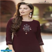 Wooglee Barbella vol-3 Wholesale Full Stitch Kurtis