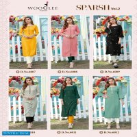 Wooglee Sparsh Vol-2 Wholesale Long Designer Long Kurtis With Pants